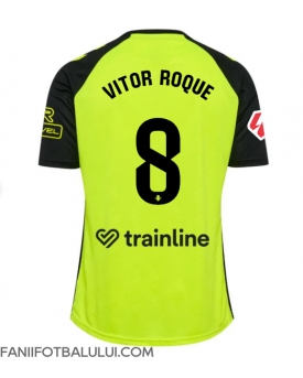 Real Betis Vitor Roque #8 Tricou Fotbal Replică 2024-25 Barbati Deplasare